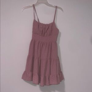 SHEIN Pink Sundress with Spaghetti Straps for Casual Wear